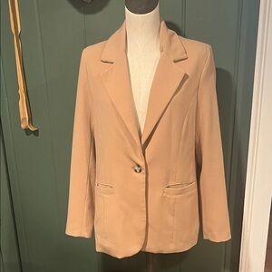 Rachel Zoe Classic Beige Blazer